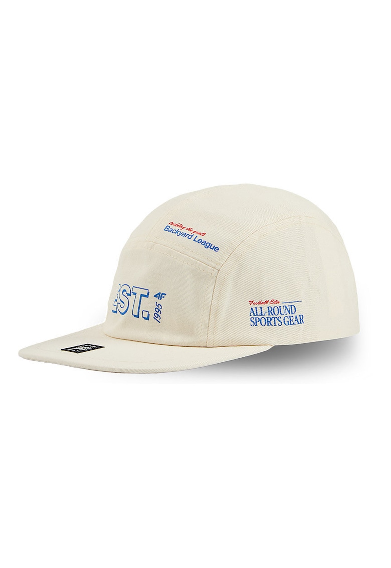 Sapca barbati M0702 bumbac - 5 panouri - negru - reglabila strapback