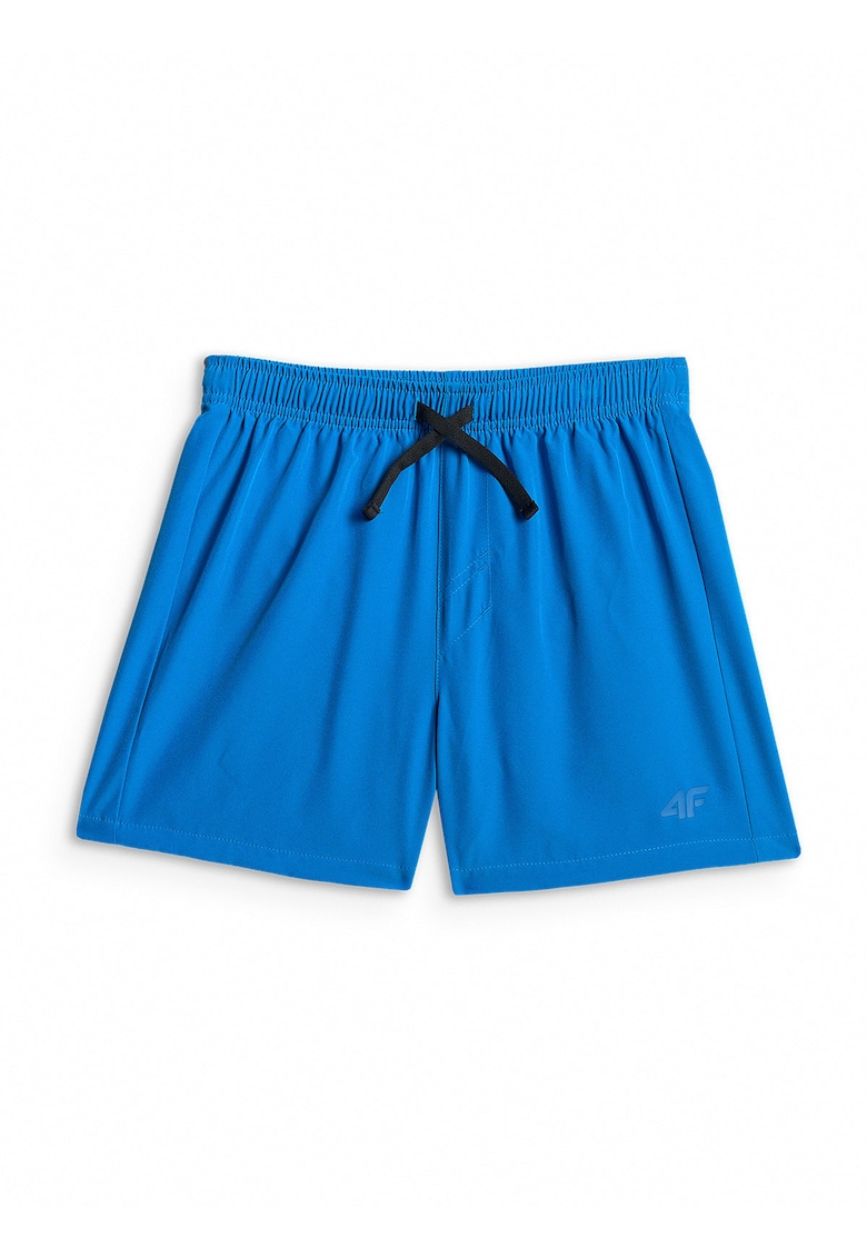 Pantaloni scurti de plaja pentru baieti - albastri - uscare rapida - slip interior din plasa