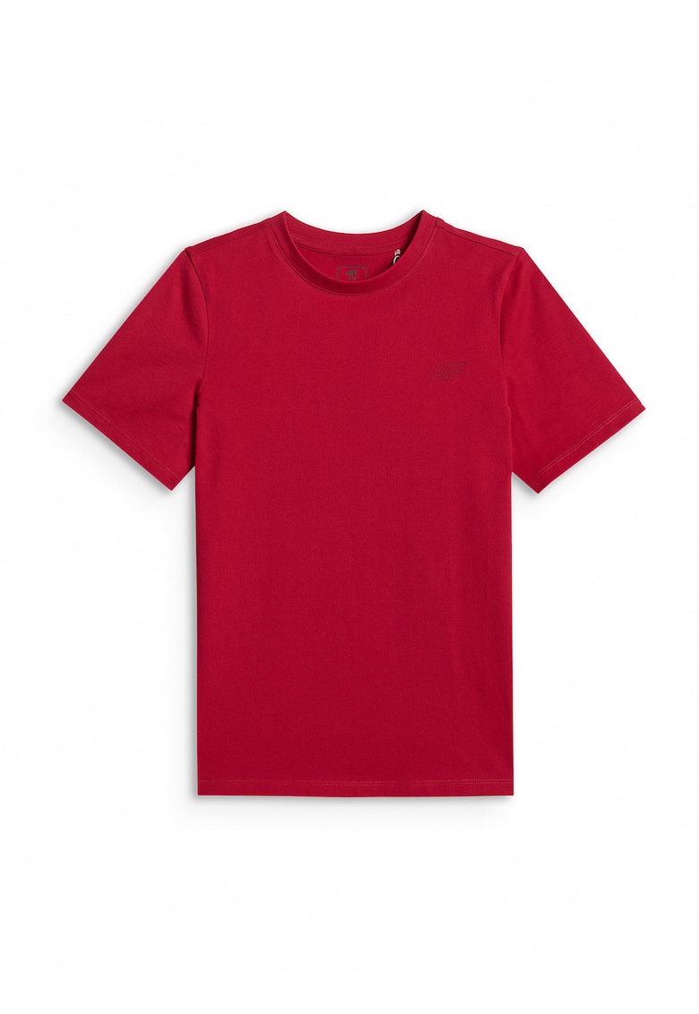 Tricou copii regular - bumbac - rosu