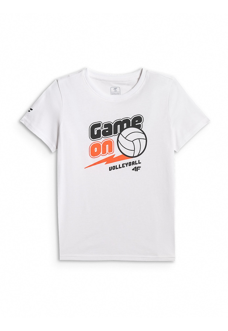 Tricou sport imprimeu - multicolor - bumbac - pentru baieti