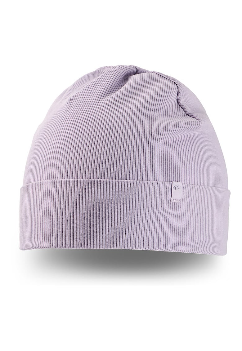 Caciula beanie copii mov elastica bumbac