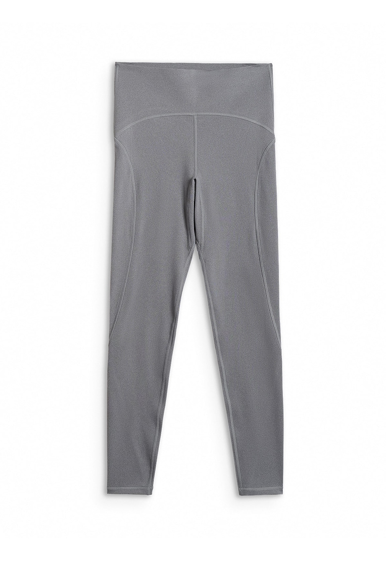 Colanti de antrenament cu uscare rapida - slim fit - gri - pentru femei -