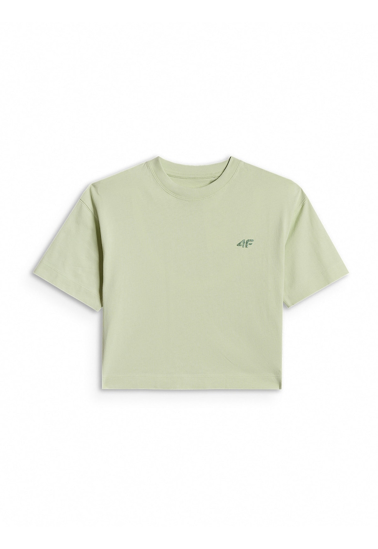 Tricou copii - bumbac - croiala lejera - verde