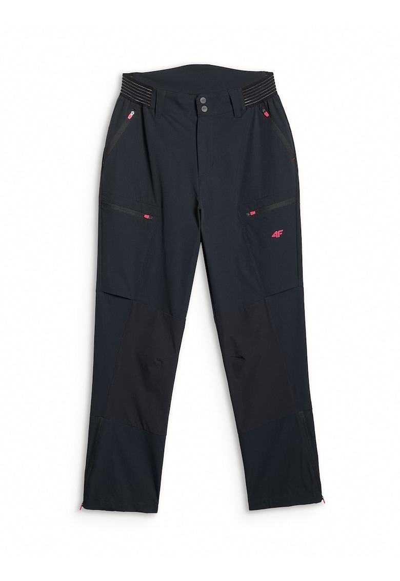 Pantaloni dama trekking - uscare rapida - negru - mfqwdwqaterial elastic - Negru