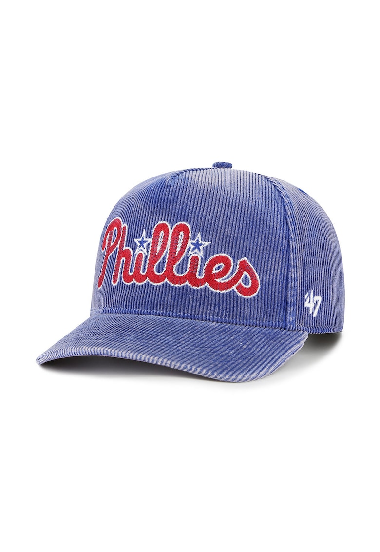 ’47 - Sapca striata cu logo brodat Philadelphia Phillies - Rosu inchis/Albastru indigo