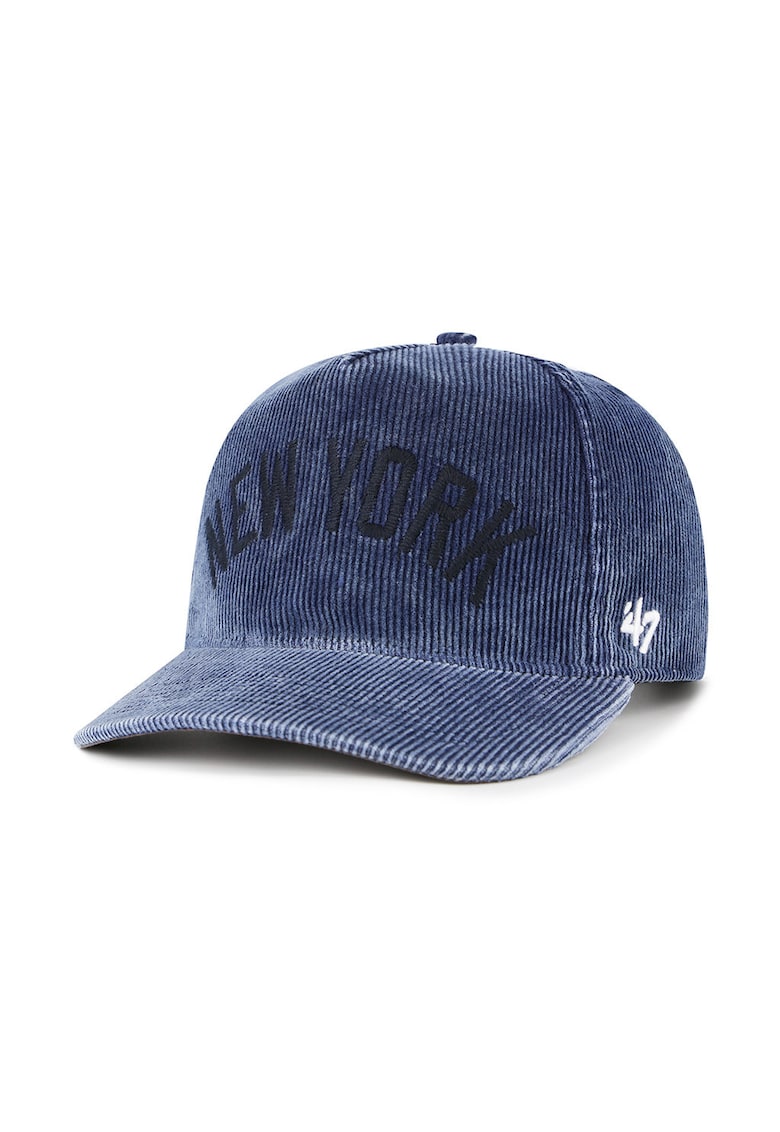 ’47 - Sapca baseball striata cu text brodat - Bleumarin