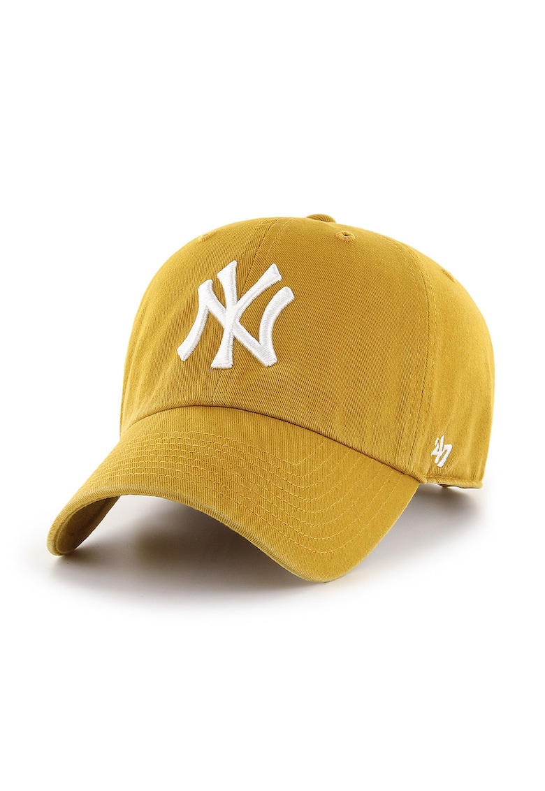 ’47 - Sapca cu logo brodat New Yor Yankees - Alb/Galben mustar
