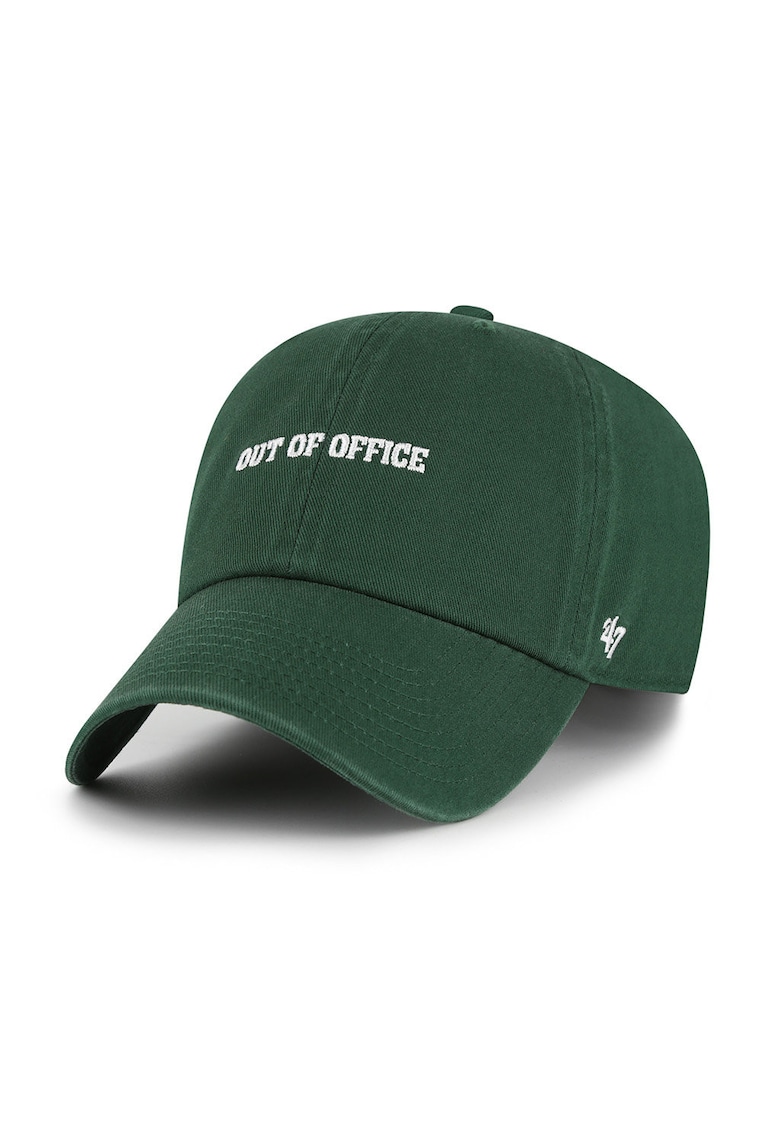 ’47 - Sapca ajustabila cu logo brodat - Alb/Verde inchis