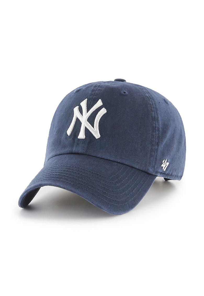 ’47 - Sapca baseball cu aplicatie New York - Alb/Bleumarin