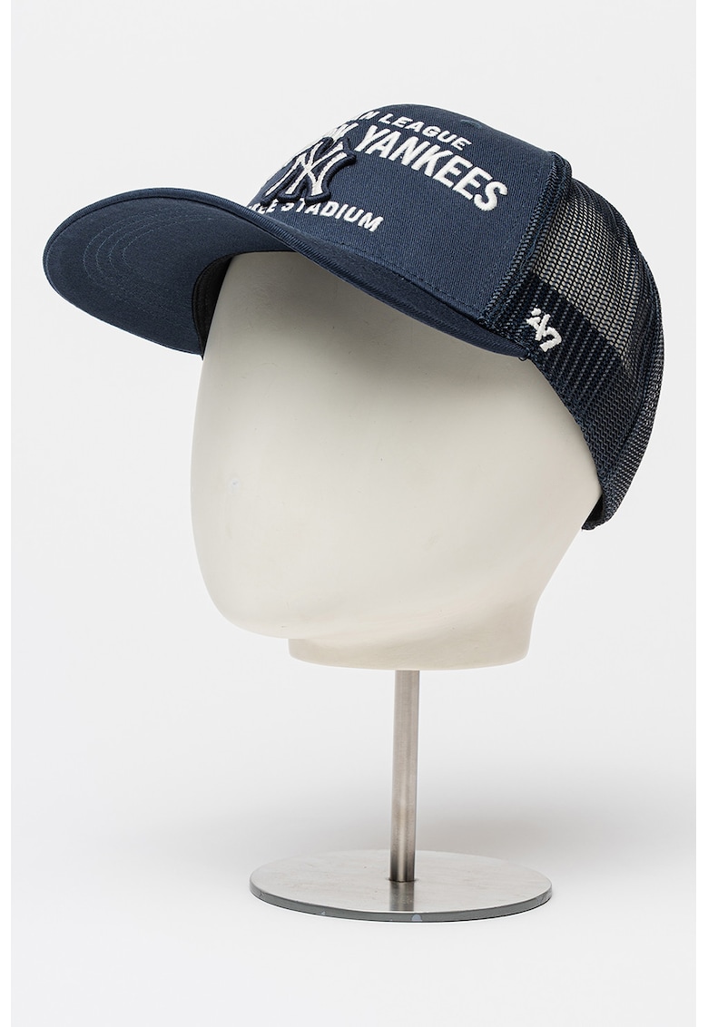 ’47 - Sapca trucker cu imprimeu Neyan Contemporary - Albastru ultramarin