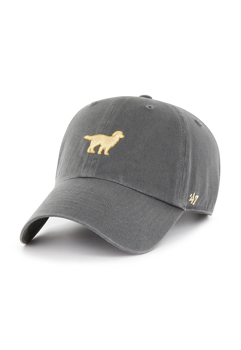 ’47 - Sapca baseball cu broderie - Galben/Gri inchis