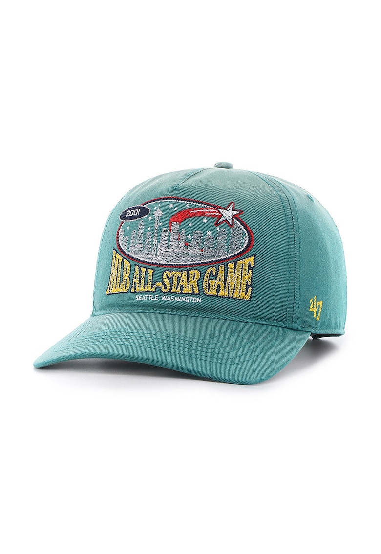 ’47 - Sapca baseball cu aplicatie NBA 2001 Seattle - Rosu/Galben/Turcoaz