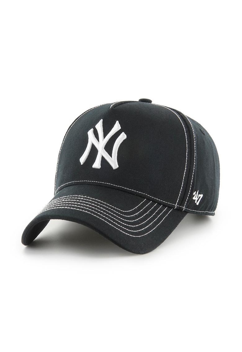 ’47 - Sapca baseball cu cusaturi contrastante NY Yankees - Alb/Negru