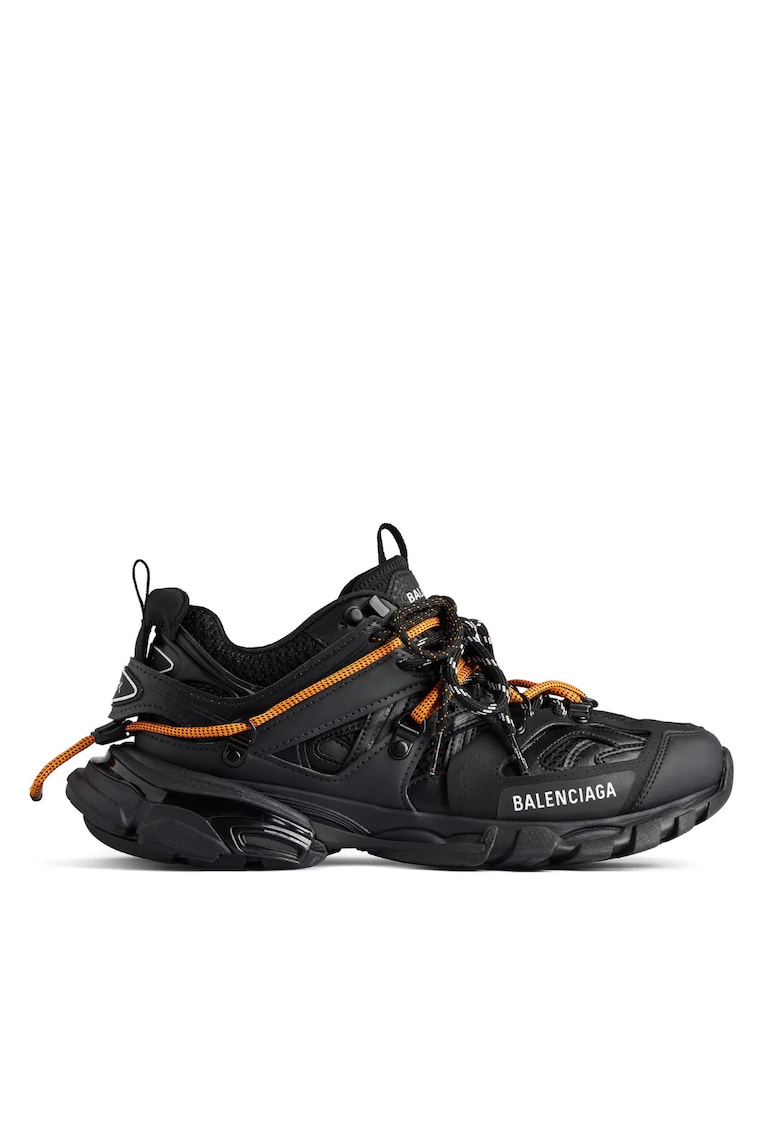 Tenisi Barbati - Track Trail Laces - Negru/Portocaliu