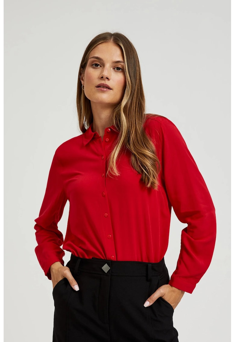L-KO-4600 WOMEN'S SHIRT - Rosu
