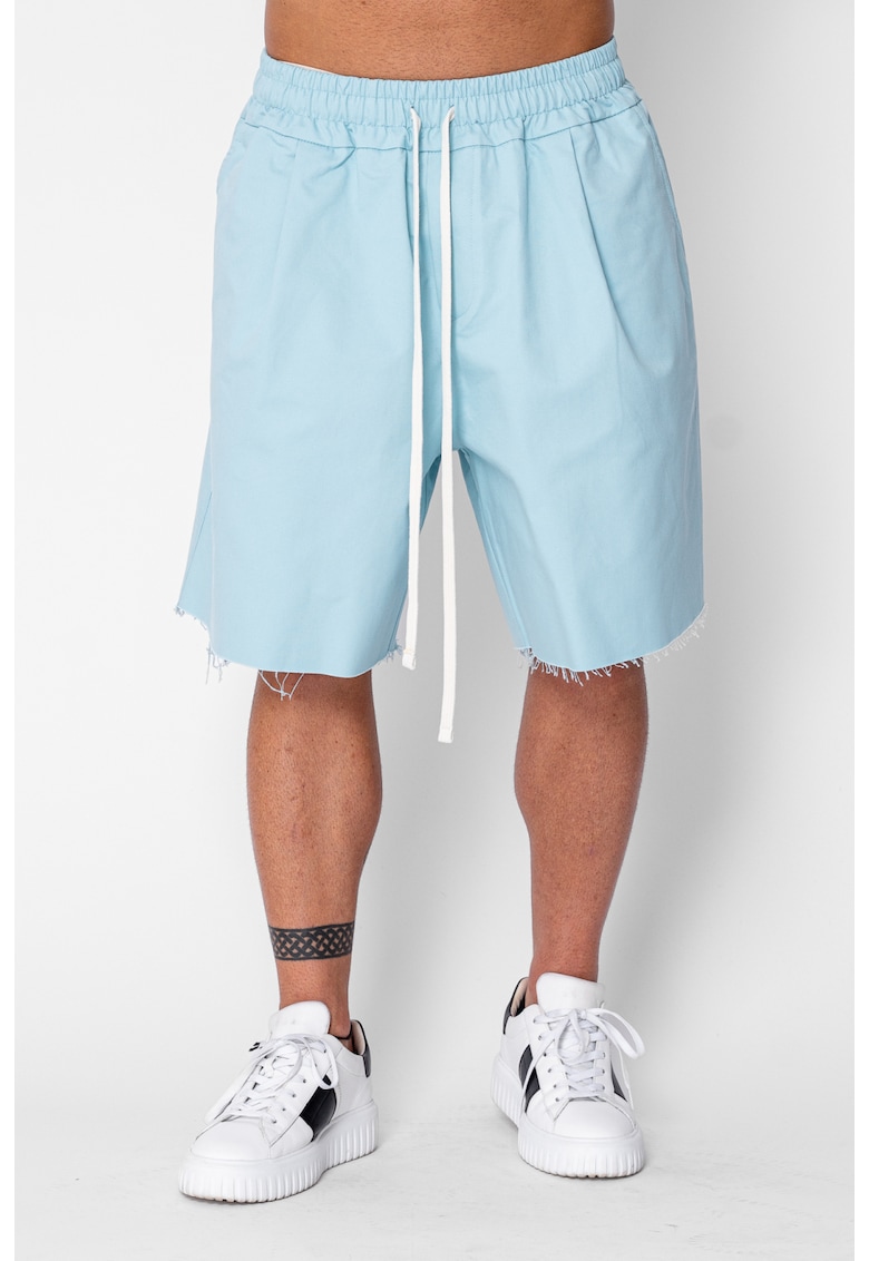 Pantaloni scurti Oversized Blue 21238 - BLUE