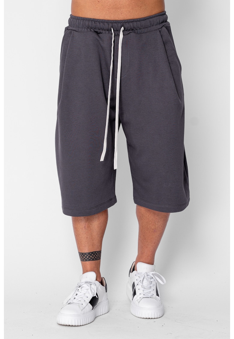 Pantaloni scurti Super Oversized Grey Anthracite 21486