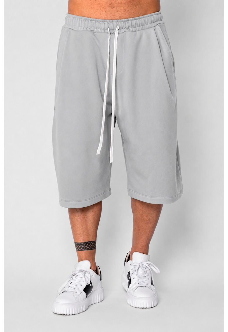 Pantaloni scurti Super Oversized Grey 21481 - Gri