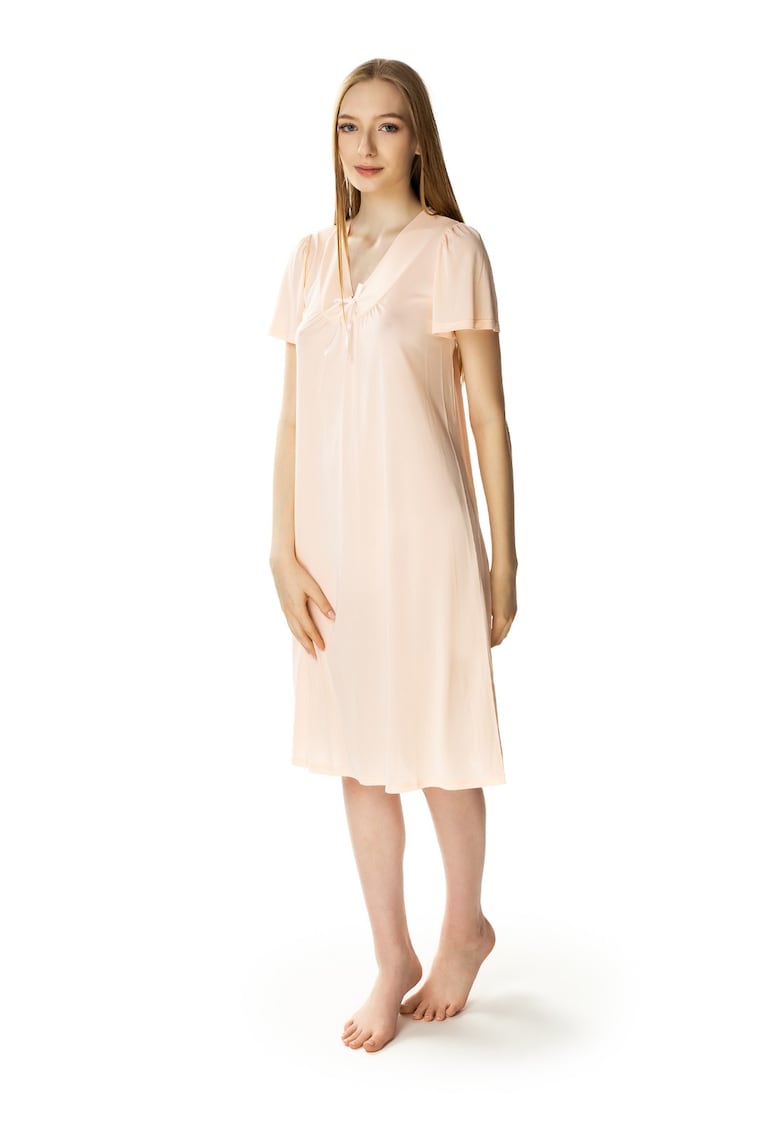 Rochie de noapte cu maneca scurta Consuela