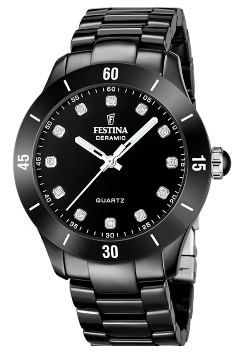 Ceas dama F20723/2 Quartz Negru
