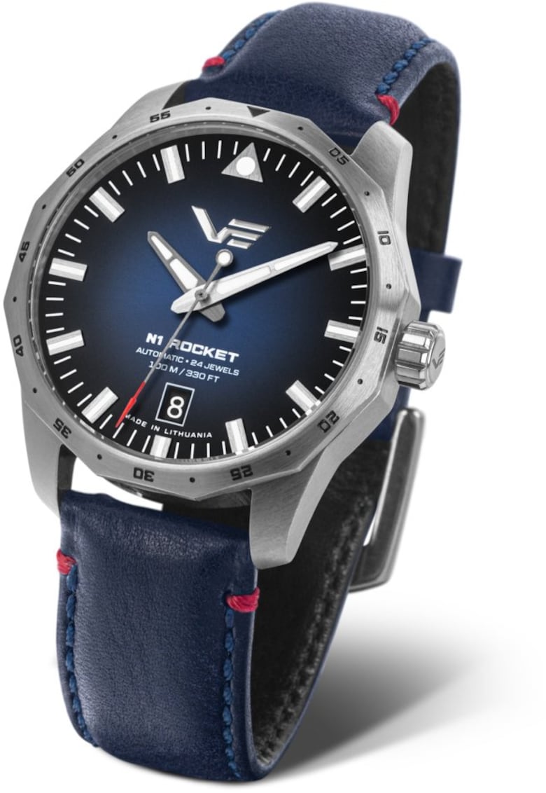 Ceas de barbat NH35A-125A748 clasic albastru-navy