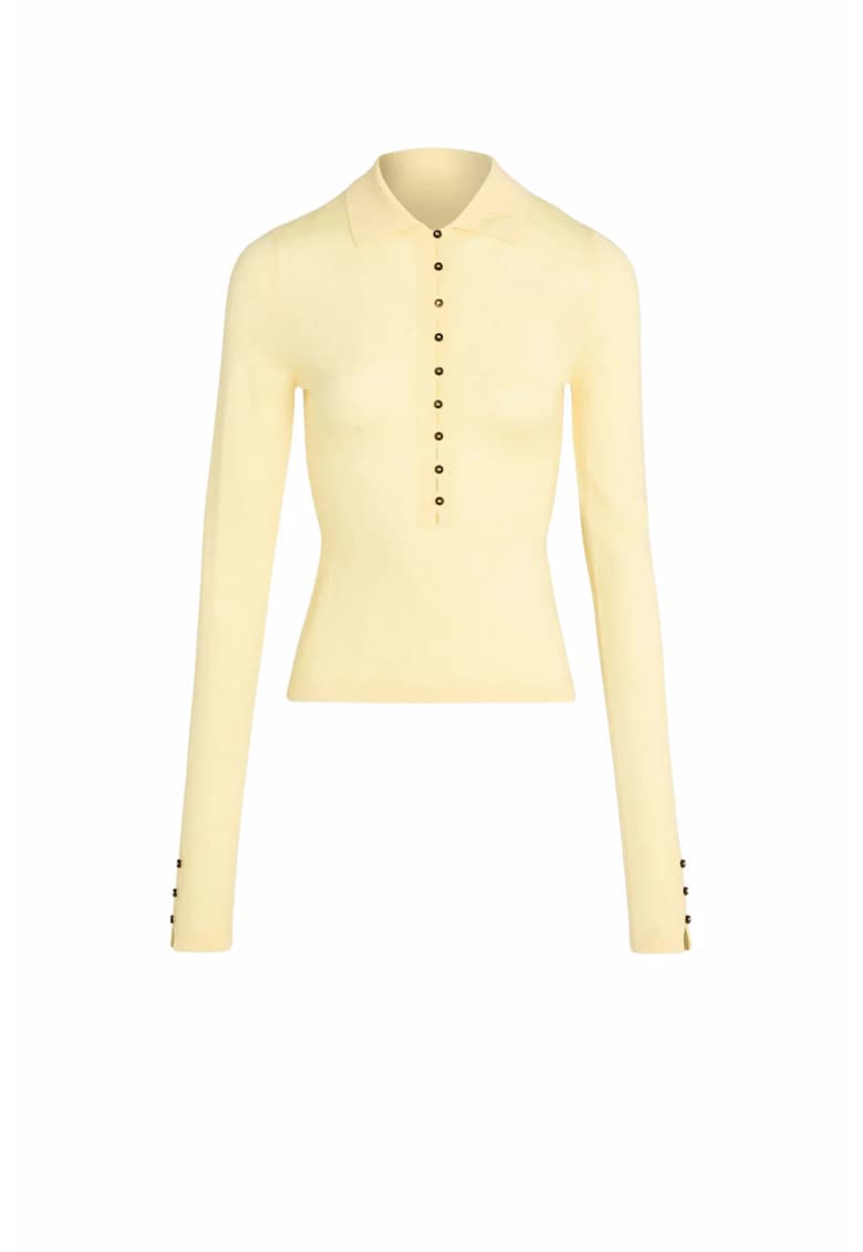 Pulover dama - Le Polo Merino - Galben