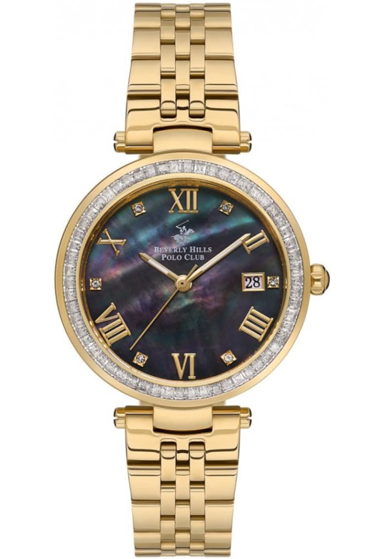 Ceas de dama BEVERLY HILLS BP3583X.120 - aurit - in stil fashion - ideal ca si cadou