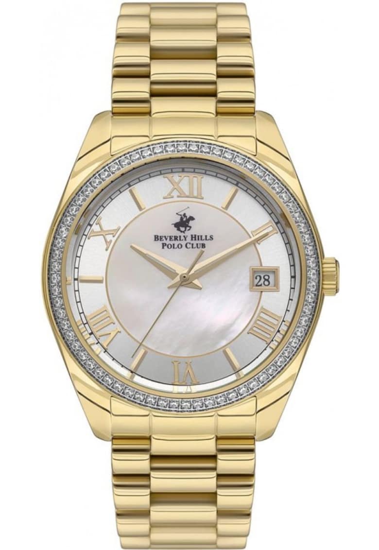 Ceas de dama BEVERLY HILLS BP3592C.120 in stil fashion - aurit - perfect pentru cadou