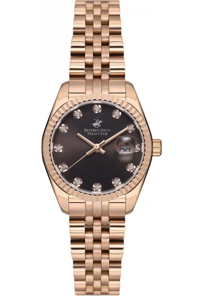 Ceas de dama BEVERLY HILLS BP3595X.450 - aur roz Fashion - cadou perfect