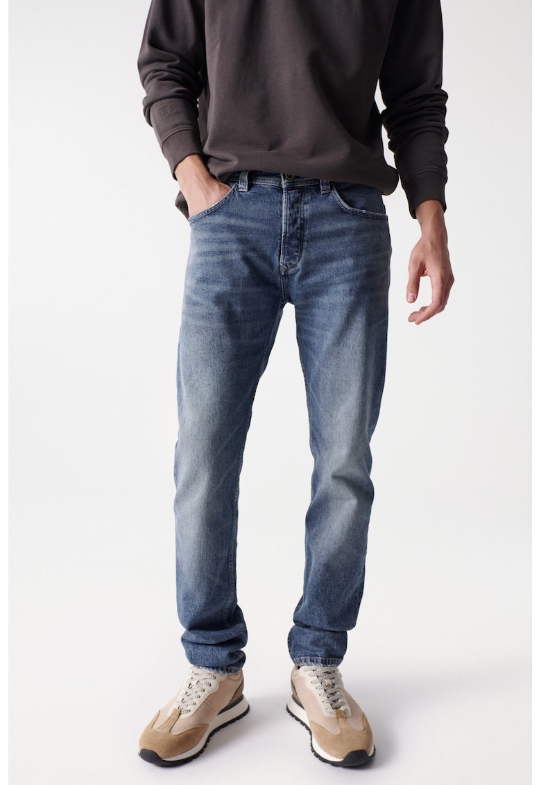 Blugi uni regular fit