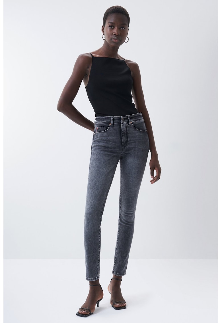Blugi Glamour Skinny prespalati
