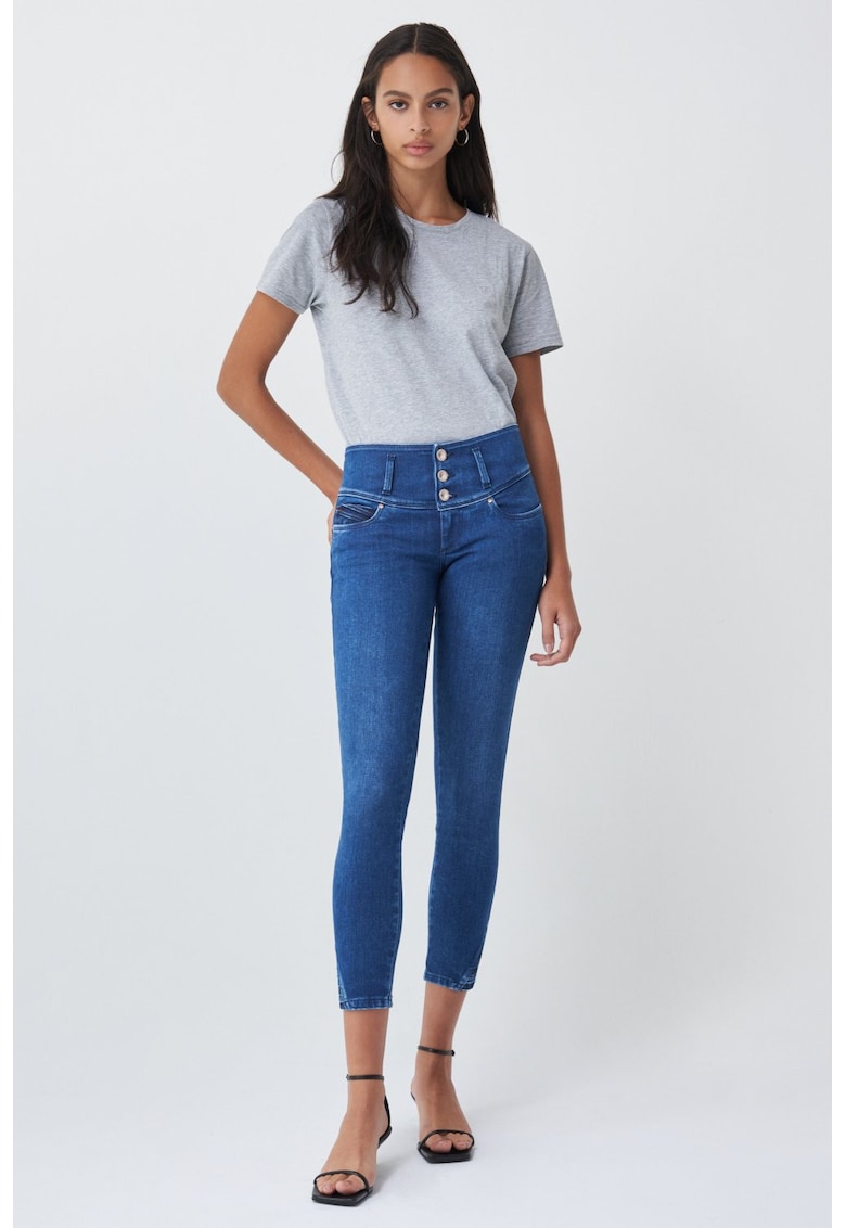 Blugi skinny Mystery crop