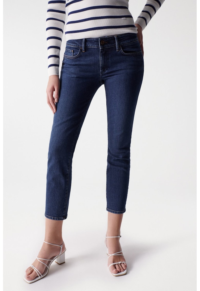 Blugi crop slim fit Wonder
