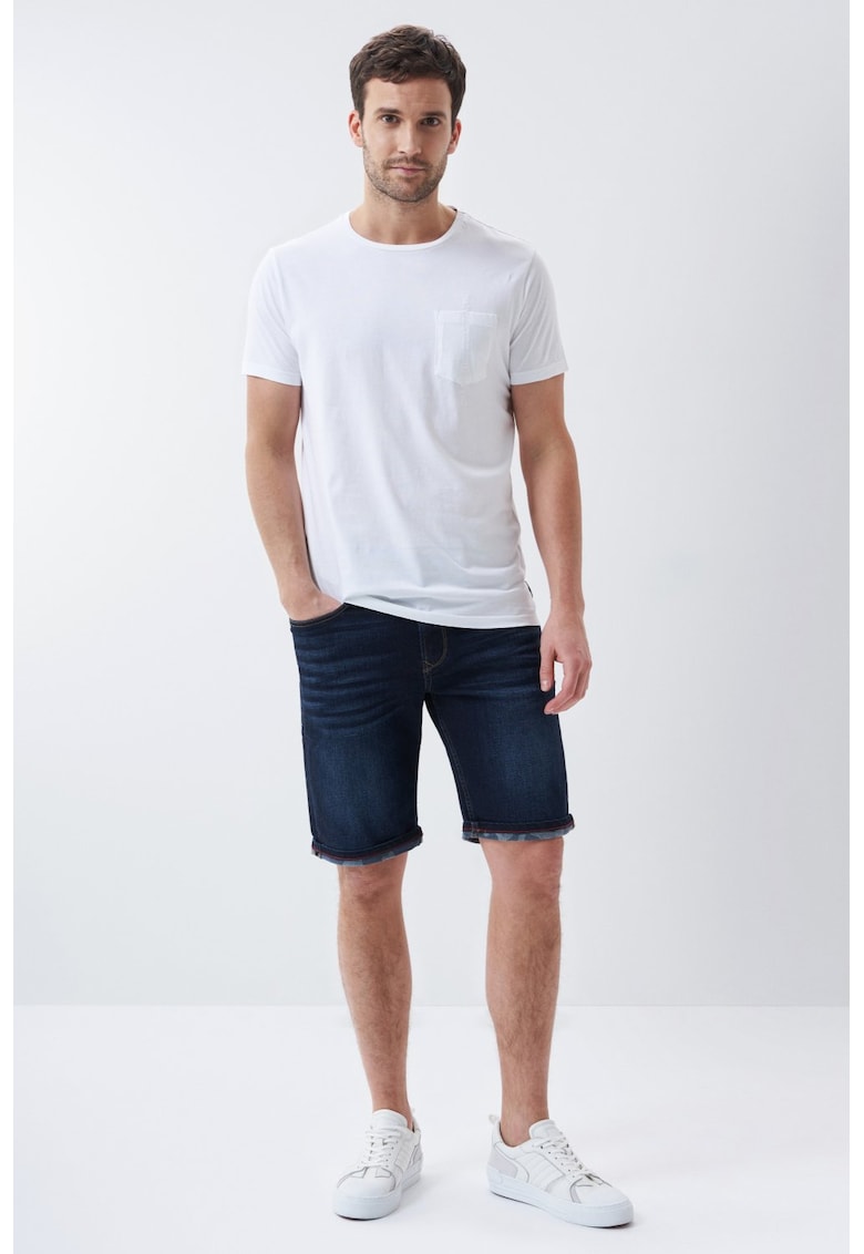Blugi scurti regular fit