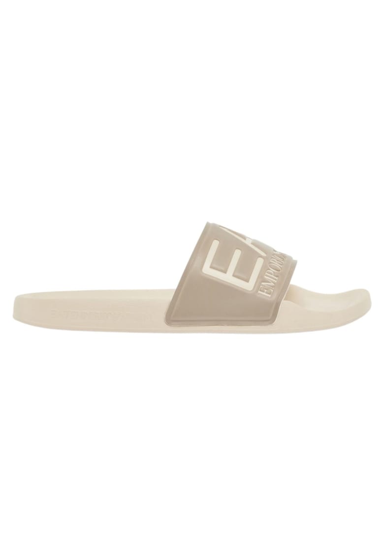 Papuci EA7 Logo slides 61217 - Bej