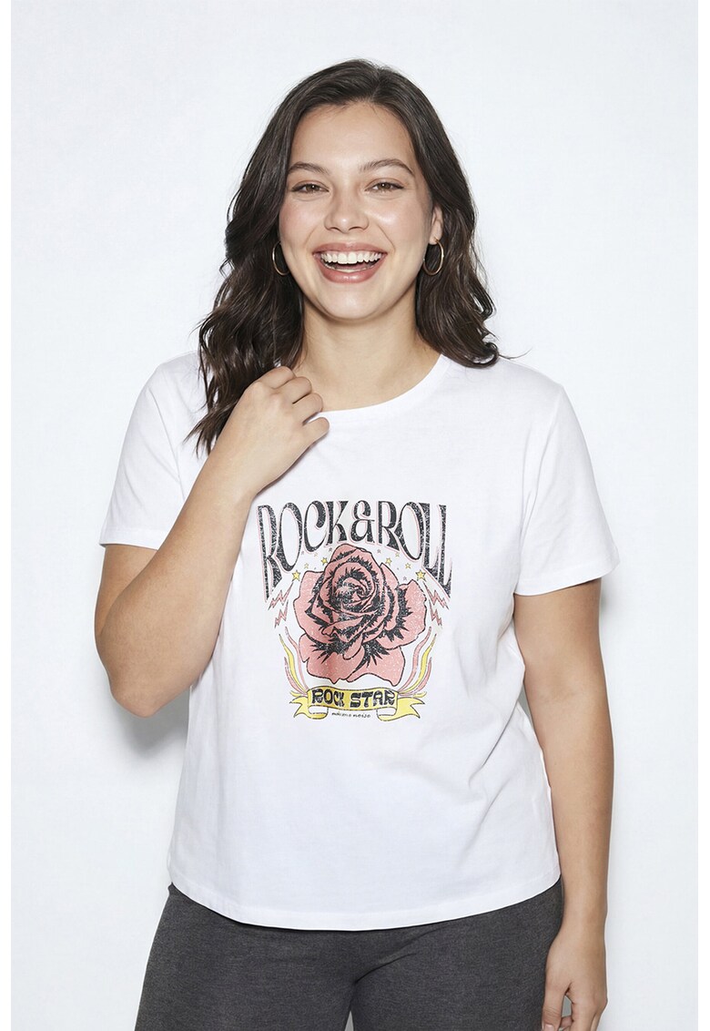 Tricou din bumbac cu imprimeu