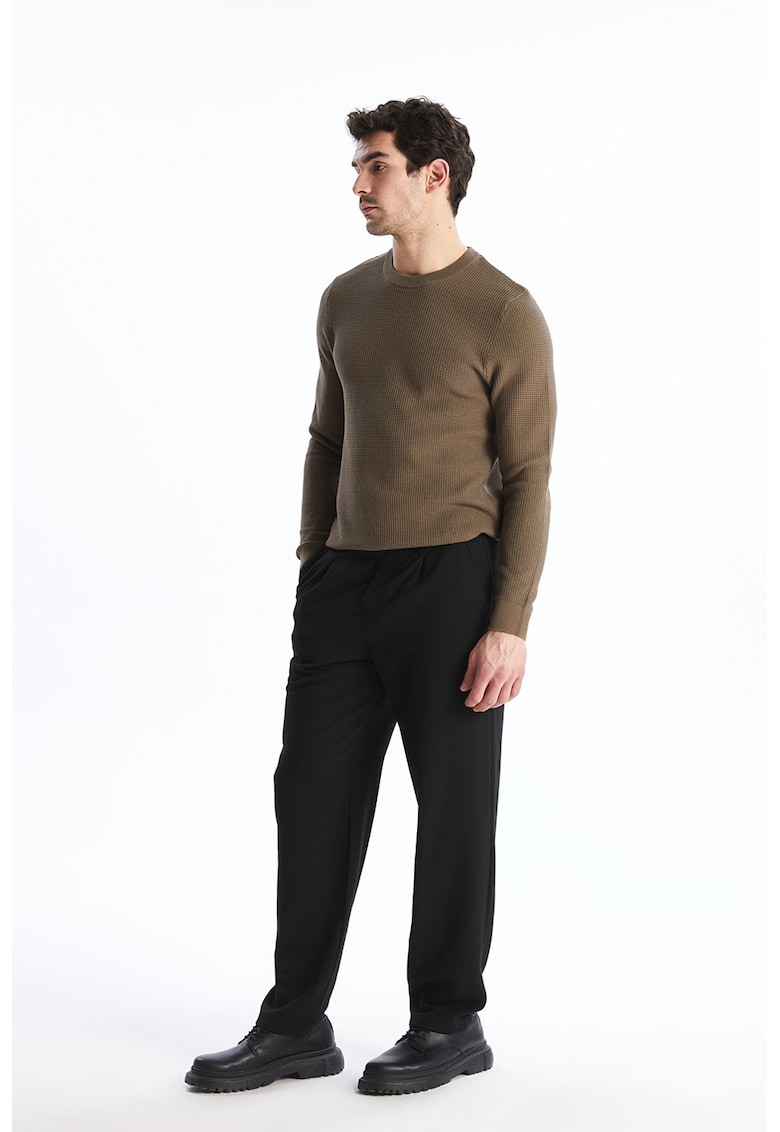 Pantaloni chino regular fit - Negru