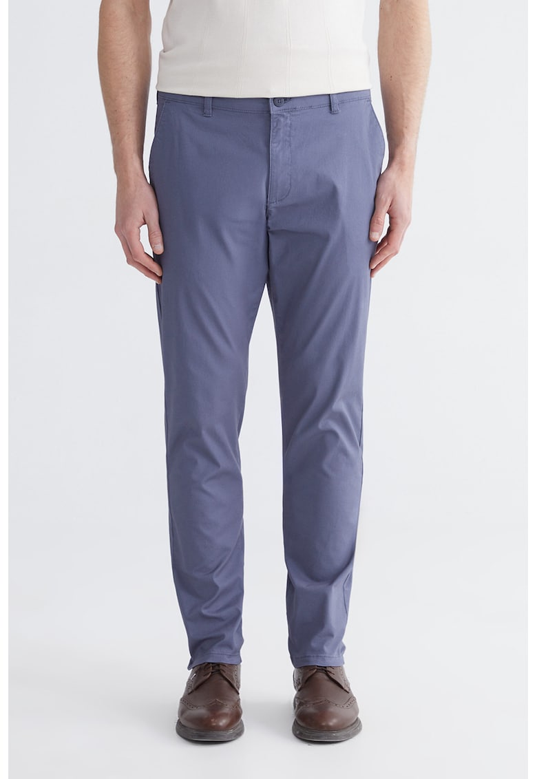Pantaloni chino slim fit - Albastru indigo