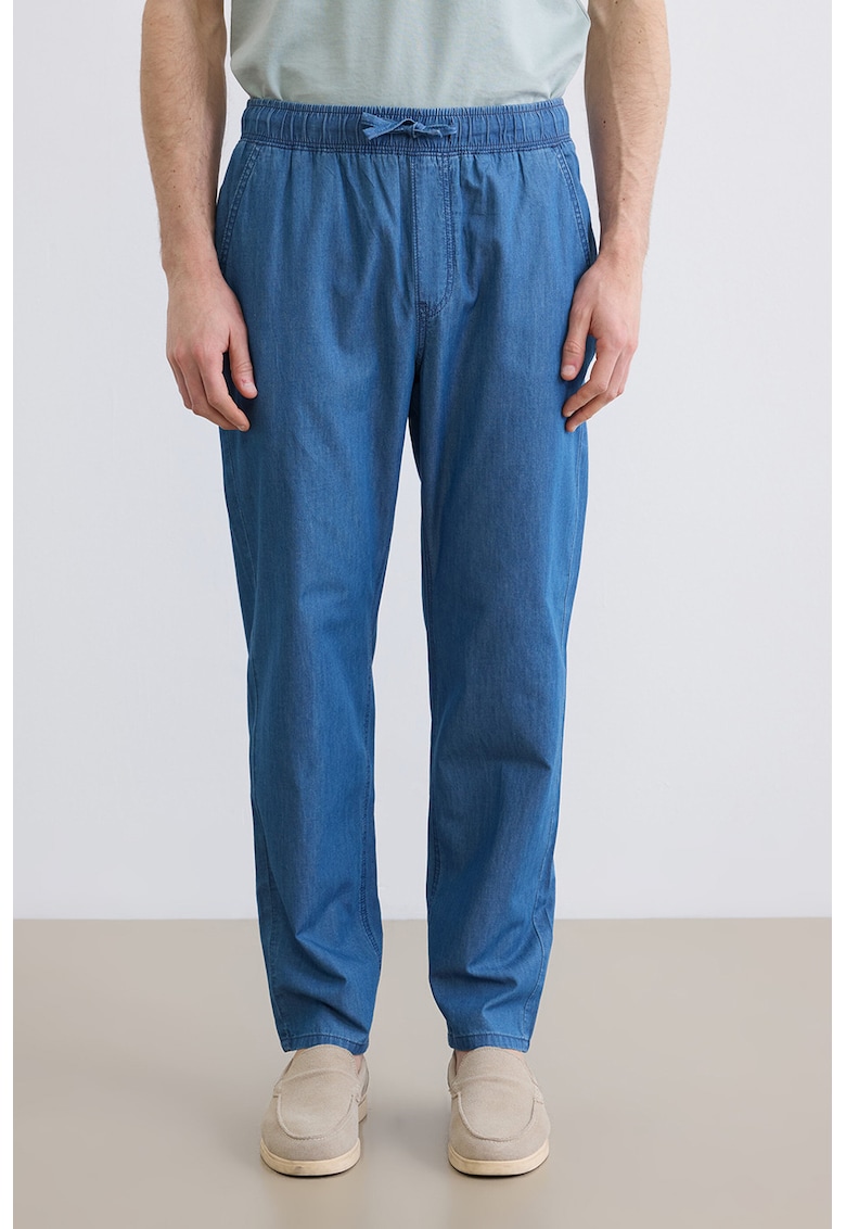 Blugi relaxed fit - Albastru indigo