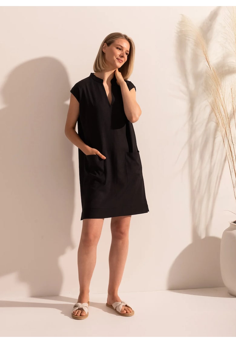 Rochie Dama Positano Bambus/In - Negru