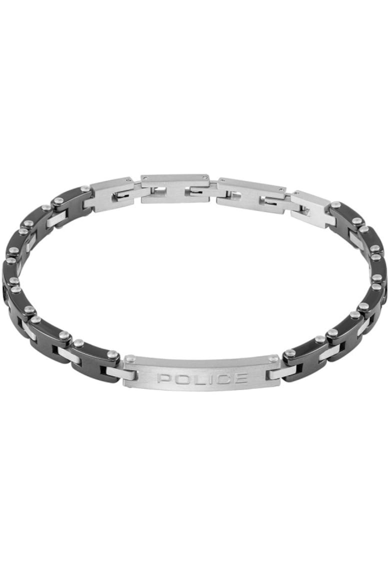 Bratara cu ceramica PEAGB0078601 - Argintiu - Negru