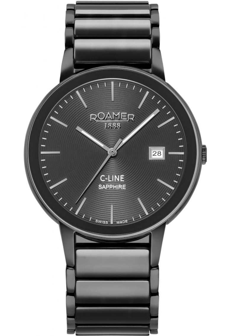 Ceas de dama barbatesc 997833 45 85 20 negru clasic bijuterie