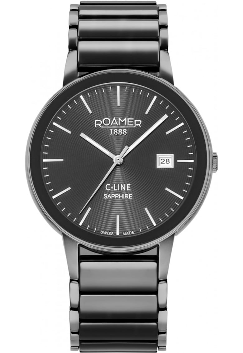Ceas de damă/bărbatesc 997833 44 85 20 - negru - clasic și elegant
