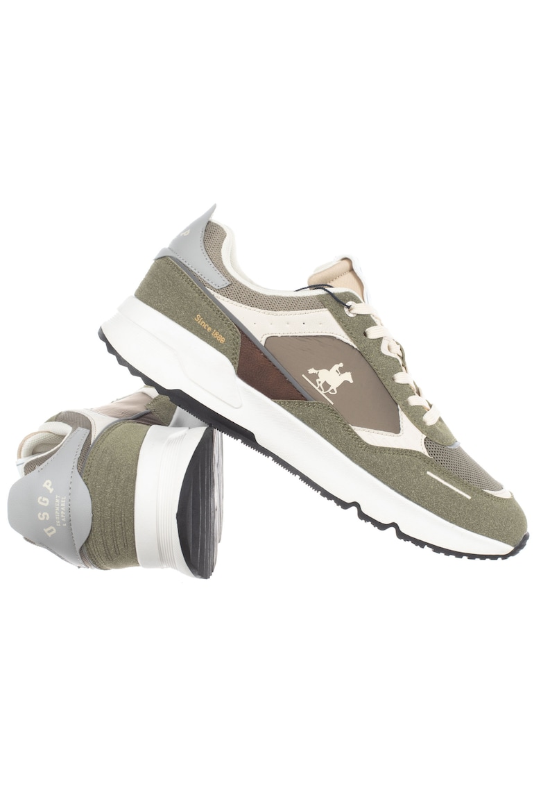 Pantofi sport cu profil jos si detaliu logo