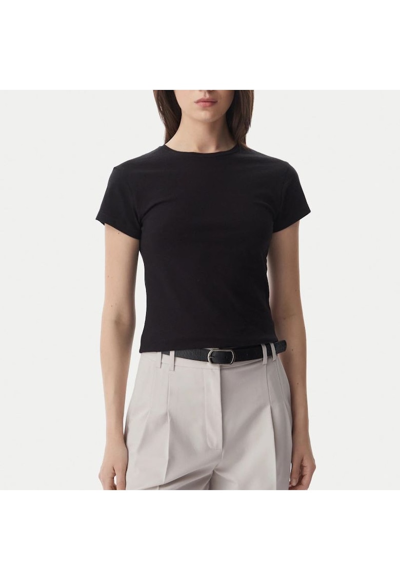 Tricou CO SLUB SLIM SS TEE-WW0WW48702-BDS