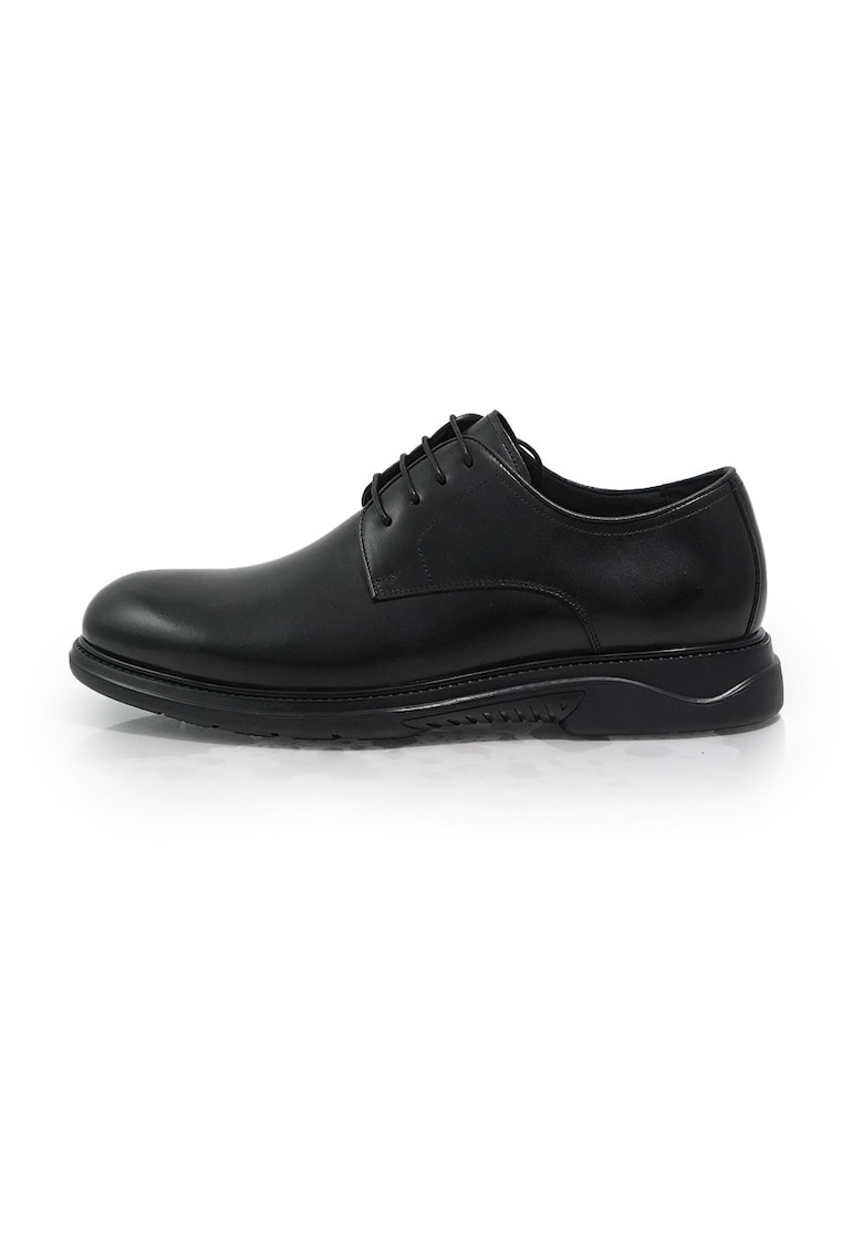 Pantofi barbati 2650001 din piele naturala - Negru