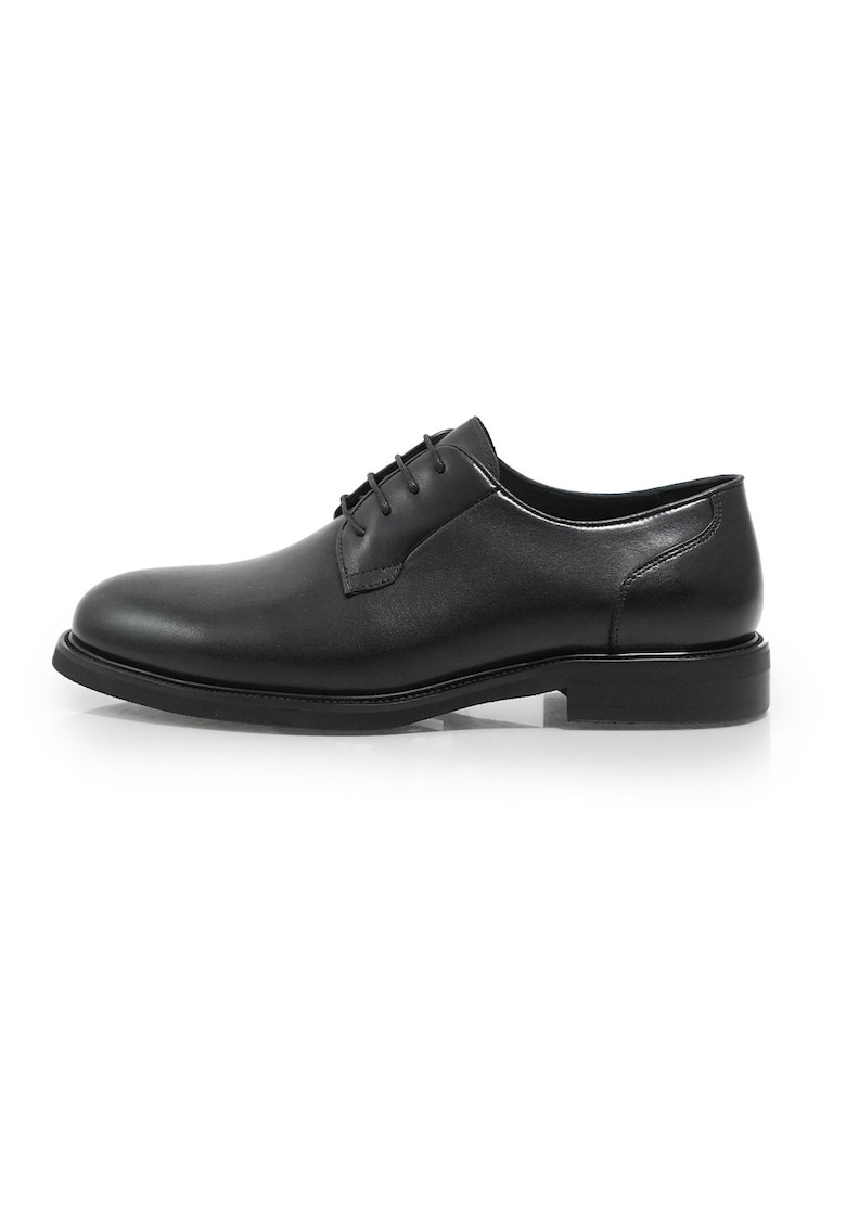 Pantofi barbati 2650003 din piele naturala - Negru
