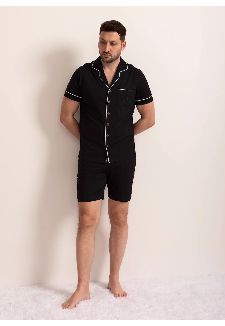 Pijama Barbati Anton Modal - Turcoaz