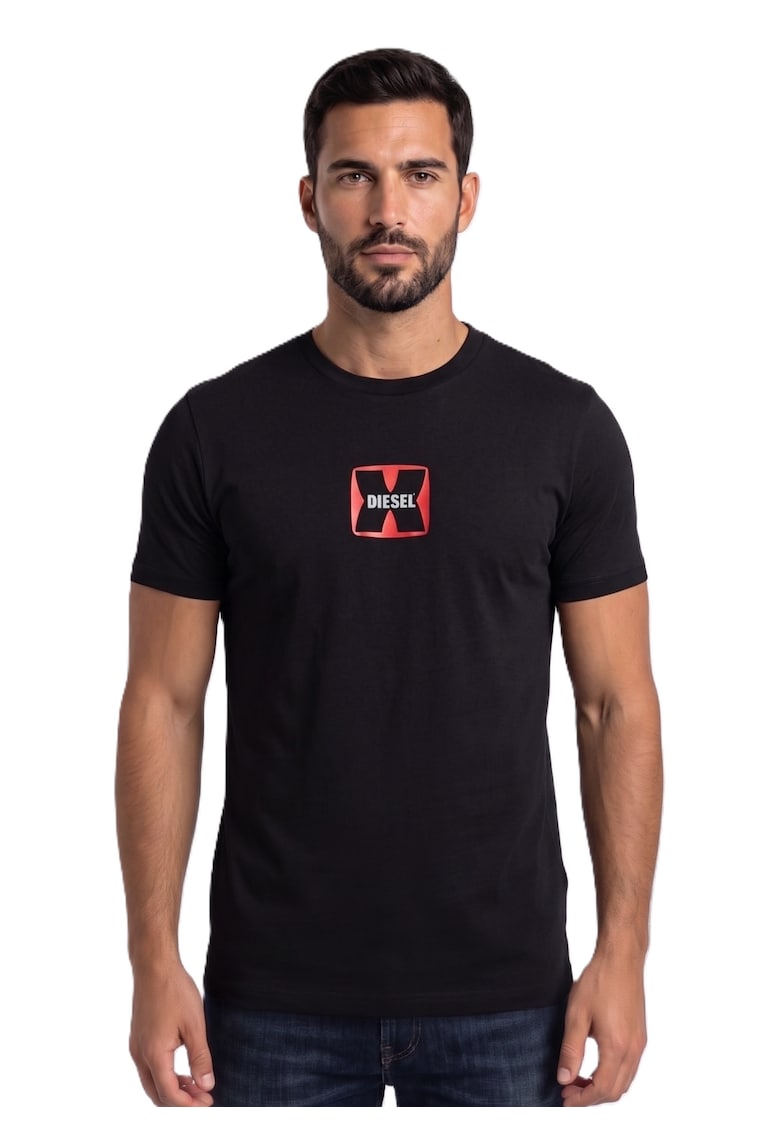 Tricou din bumbac cu imprimeu logo