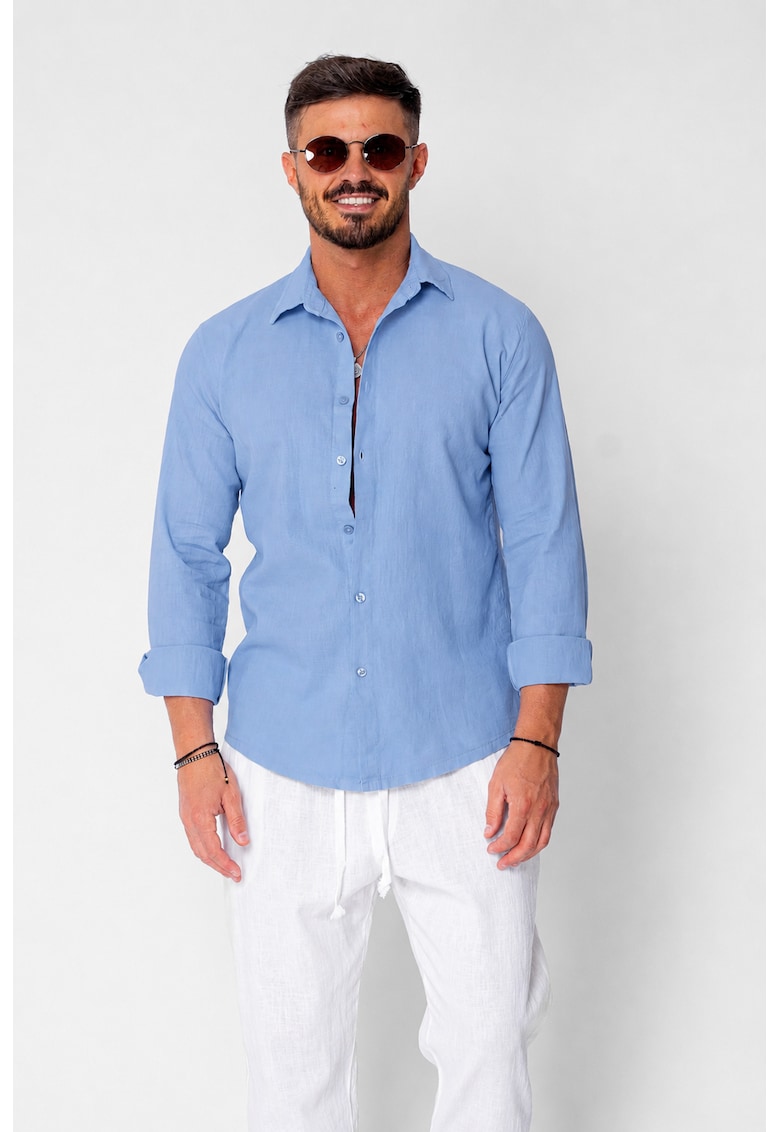 Camasa din 100% In Mint New 21512 - BLUE